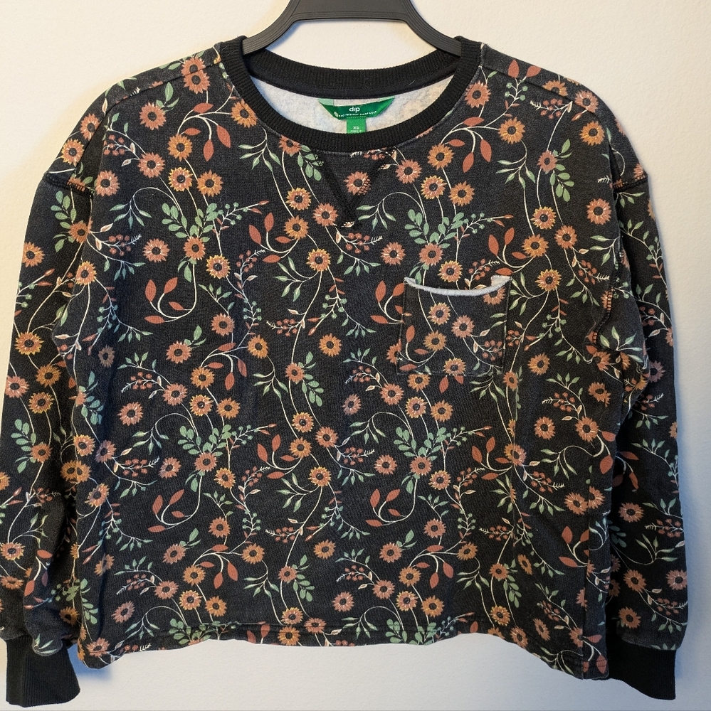 Dip floral Sweatshirt